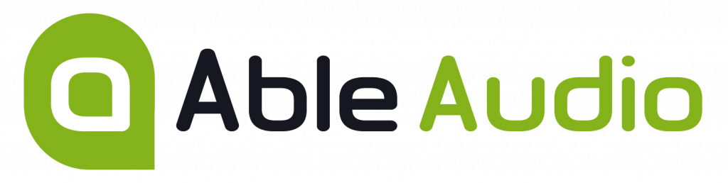 able audio logo